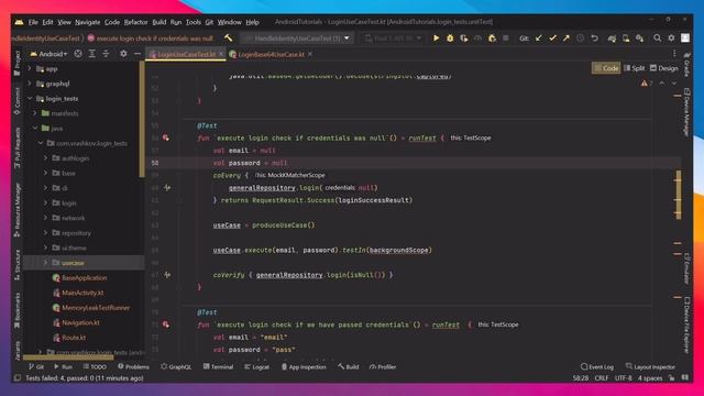 Unit Testing Use Case [ Mockk , Turbine , Coroutines , Base64 , runTest ] - Tutorial смотреть онлайн