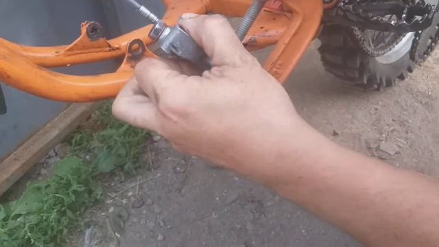 KTM sx125 .Удачный ремонт рабочего целиндра сцепления смотреть онлайн