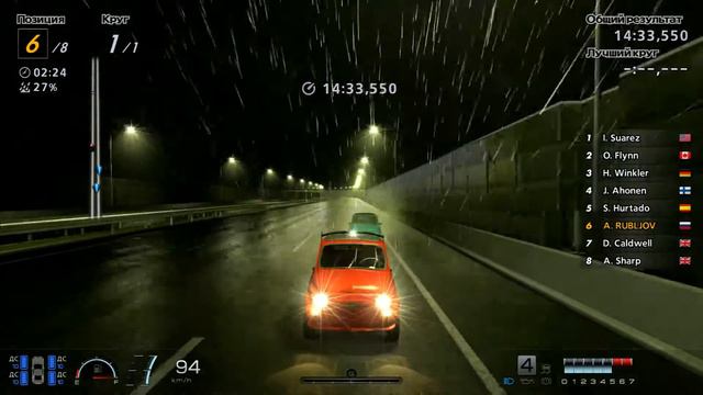 Gran Turismo 6 Fiat 500 F'68 (PS3) Special Stage Route 7 смотреть онлайн