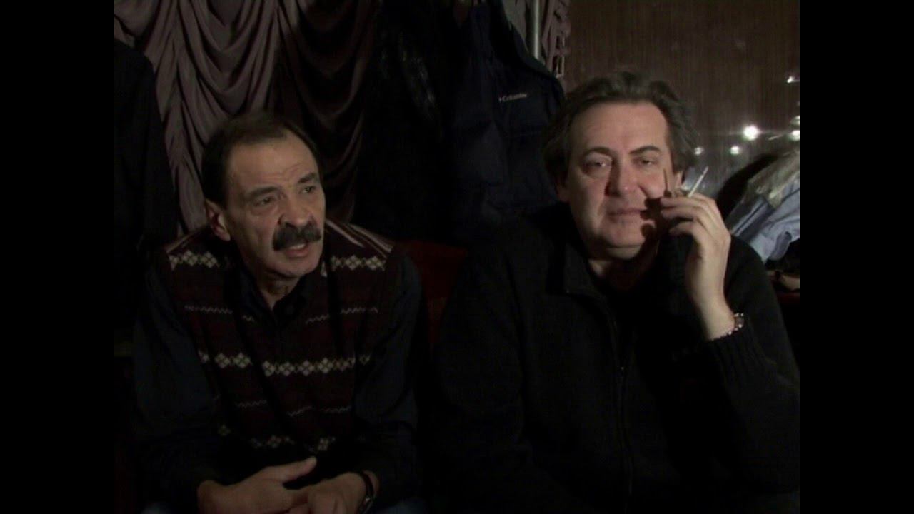 Олейников и Стоянов.  2004 год в гримерке.