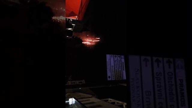 Ohňostroj ve Slavkov u Brna -napolenské oslavy 2016 смотреть онлайн