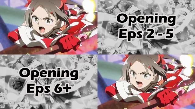 Yuuki Yuuna wa Yuusha de Aru: Dai Mankai no Shou OP Comparison смотреть онлайн