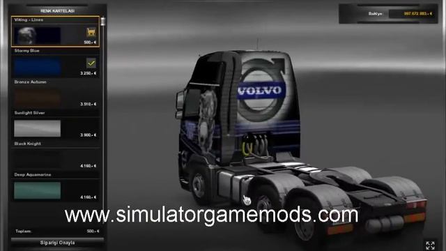 Volvo Viking Line Skin - Euro Truck 2 смотреть онлайн