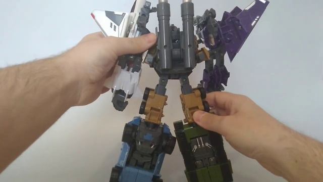 Обзор трансформера Shock King - Deformation of the armor - BKK - Гештальт. Музей Р-ТФ. смотреть онлайн