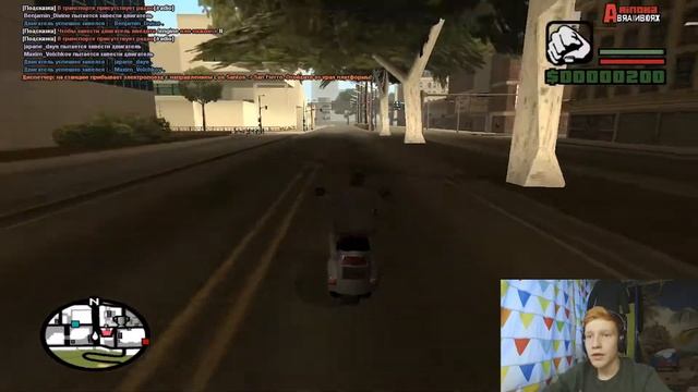 ВАЛИМ НА ЗАДНЕМ В SAMP/ЧТО ДЕЛАТЬ ЕСЛИ НЕТУ БЕНЗИНА ЗИМОЙ смотреть онлайн