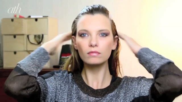 Edgy wet-look hairstyle for all lengths with Ruth Crilly | Advertisement for ALL THINGS HAIR смотреть онлайн