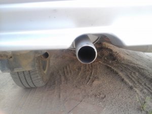 ДЕЛАЕМ ВЫХЛОП ТИШЕ НА ВАЗ. ЗАМЕНА ВЫХЛОПНОЙ ТРУБЫ ВАЗ.