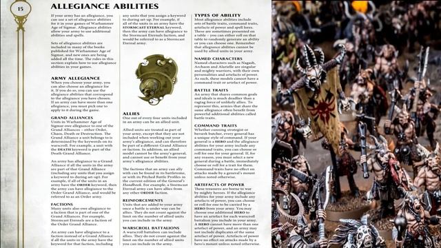 HOW TO PLAY AGE OF SIGMAR | ALLEGIANCES AND SUB ALLEGIANCES EXPLAINED FOR BEGINNERS смотреть онлайн