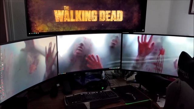 The Walking Dead - Quad Monitor PC - Steam Wallpaper Engine смотреть онлайн