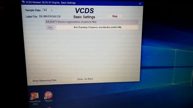 DPF regeneration with VCDS смотреть онлайн