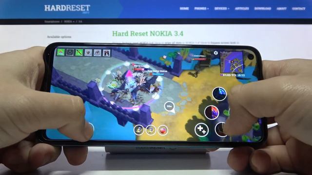 FOG Battle Royale Gameplay on Nokia 3.4 - Newest MOBA Battle Royale Game смотреть онлайн