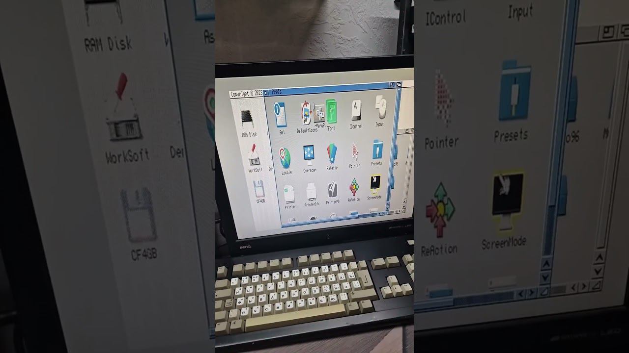 GBAPII++ #Amiga RTG video card #retro #a4000 #vintage (A500 GraKa) смотреть онлайн