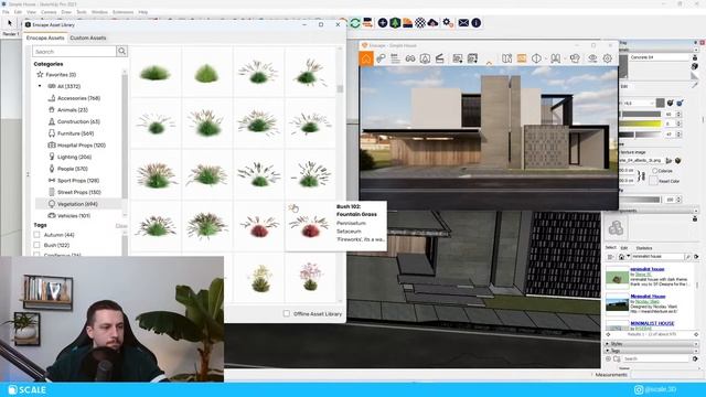 Enscape Full Tutorial - Realistic Exterior (LIVESTREAM)
