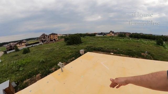 Монолитного Дом Монолитное утепление холодного чердака PIR Проект Певчее Комфорт Класс смотреть онлайн