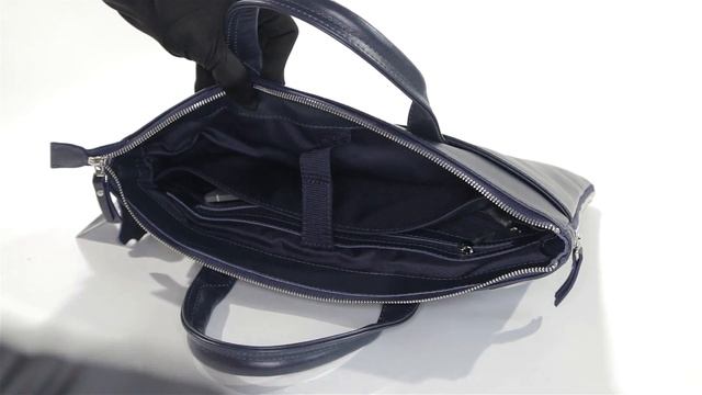 Деловая сумка Gianfranco Bonaventura Barello (Борелло) Blu смотреть онлайн