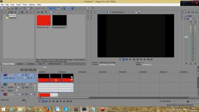 Как добавить Футаж на видео?Легко(Sony vegas)1080p-60fps смотреть онлайн