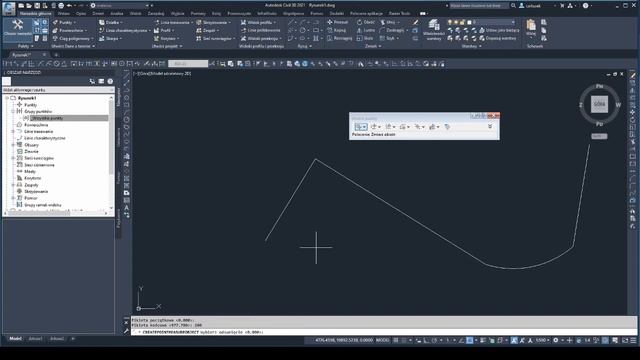 029 Autocad Civil 3D - tworzenie punktów na polilinii w określonym interwale смотреть онлайн