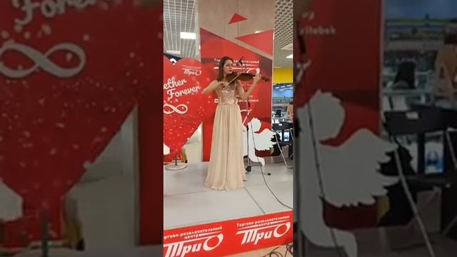 Despacito на скрипке! ТРЦ "ТриО", г. Витебск смотреть онлайн