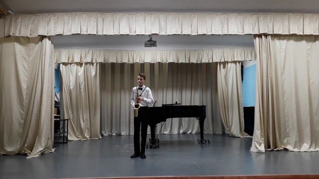 А Пьяццолла Танго этюд №3 Дерюгин Пётр Школа 8 Музыка смотреть онлайн
