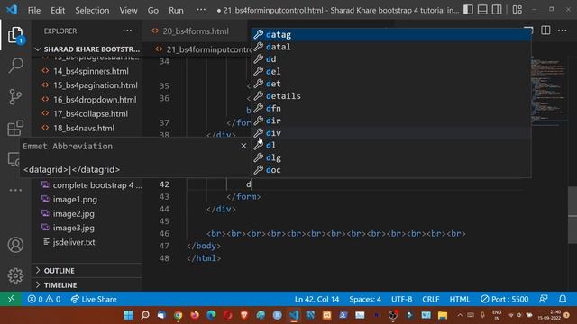 Bootstrap 4 Forms Input Controls | Bootstrap 4 Form Controls | Bootstrap 4 Tutorial in Hindi 21 смотреть онлайн