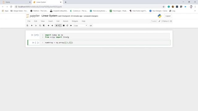 Numpy with Python Tutorial for Beginners | Linear System with Numpy in Python смотреть онлайн