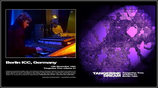 Tangerine Dream - Berlin 1982