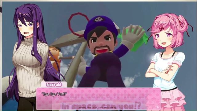DDLC Yuri and Natsuki react to 'SMG4 MARIO BALLIN' смотреть онлайн