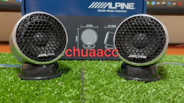 ALPINE S-601 MID-TWEETER 2" (60MM) смотреть онлайн