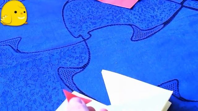 Курочка оригами справится даже маленький ребенок! смотреть онлайн