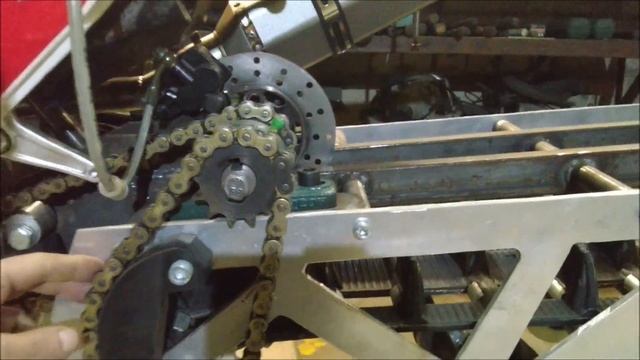 сноубайк Motoland wrx 450, гусеничная приставка 1 часть смотреть онлайн