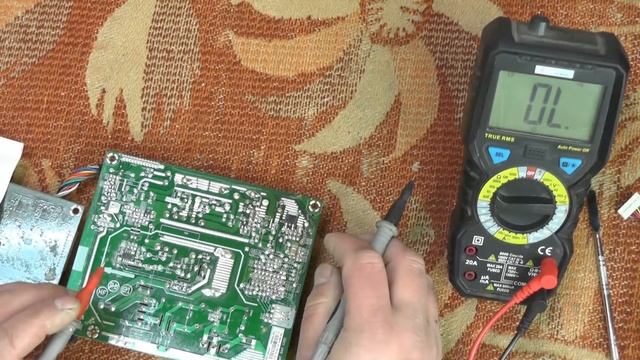 МОНИТОР DELL U2312HMT Не включается. Индикатор не горит РАЗБОРКА. РЕМОНТ. смотреть онлайн