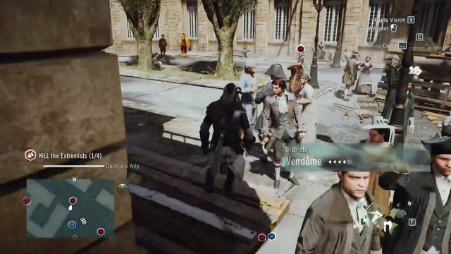 Assassin's Creed Unity : Dantons Sacrifice Singleplayer Gameplay (PC) смотреть онлайн