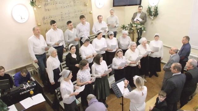 Хор: "В небе херувимы" (24.01.2021г.) смотреть онлайн