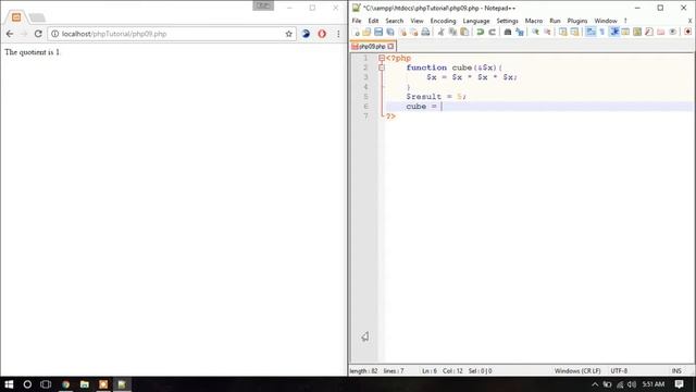 PHP09 | PHP User Defined Functions [XDR] смотреть онлайн