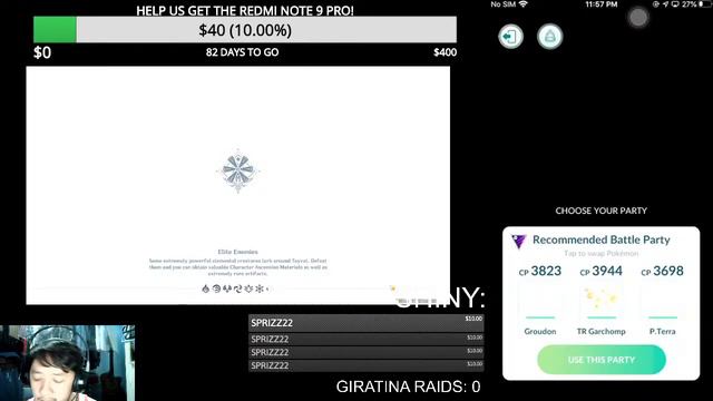 POKEMON GO PREPARING FOR GIRATINA RAIDS + GENSHIN IMPACT смотреть онлайн