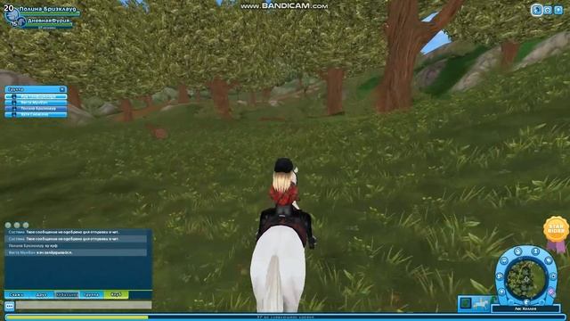 Как проходит тренировка по кроссу в клубе Circus Mistery | Star Stable Online смотреть онлайн