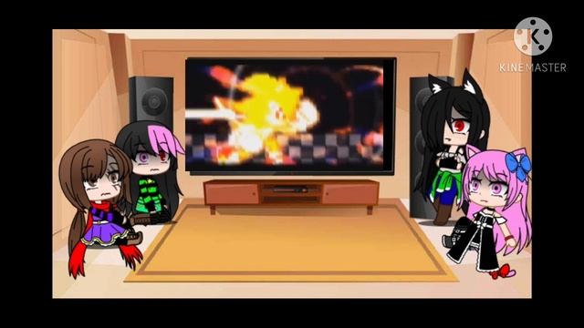 Gacha ocs reacts to sonic.exe vs fleetway sonic смотреть онлайн