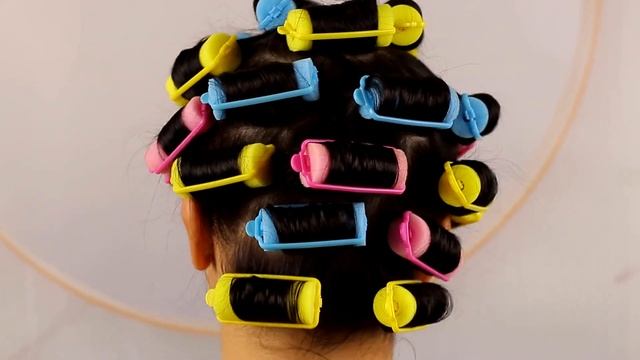 Поролоновые бигуди для волос/мягкие бигуди для объема/ночные бигуди смотреть онлайн