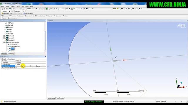 ✅ ANSYS CFX - Tutorial NACA 0012 With Angle Of Attack - Part 2/5