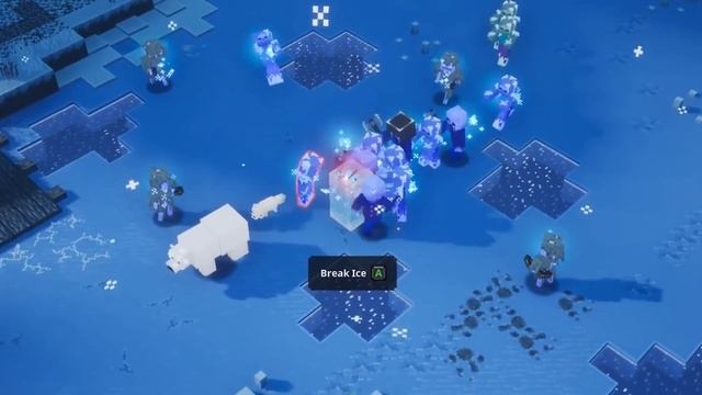 Передача предметов и Упаковщик Подарков в Minecraft Dungeons: Суровая Зима смотреть онлайн