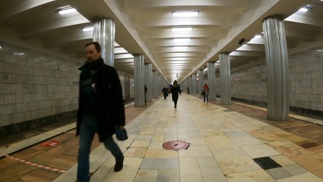 Станция метро Октябрьское Поле ► Московский метрополитен смотреть онлайн