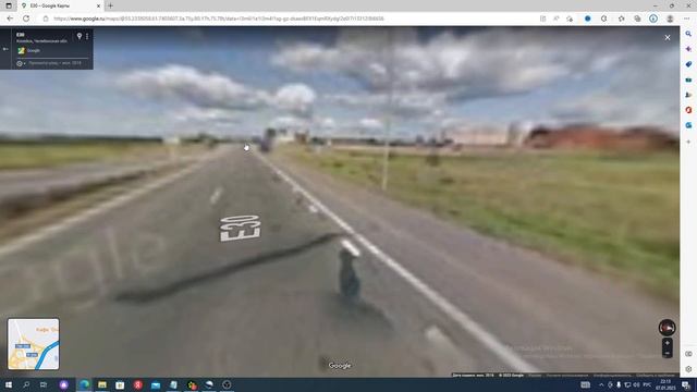 Путешествие МОСКВА-МАГАДАН на Google карте. В направлении Кургана.Часть #18 смотреть онлайн