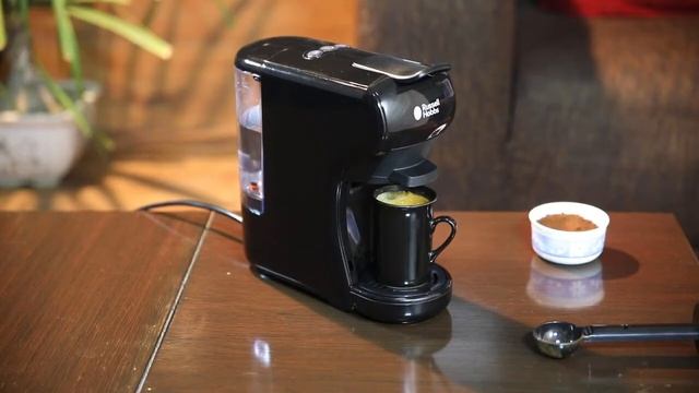 Russell Hobbs 190713B 1450 Watt 19 Bar Capsule Espresso Cappuccino Coffee Maker Machine смотреть онлайн