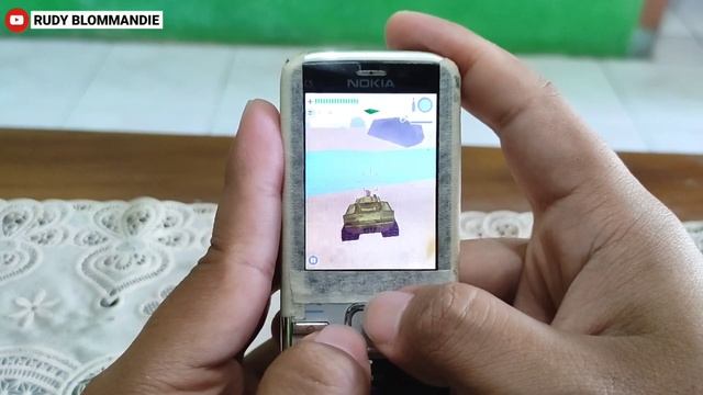 Symbian OS Nokia C5.00 | Nostalgia Game Jadul |nostalgic playing the game Tank Battle 3D (Java game смотреть онлайн