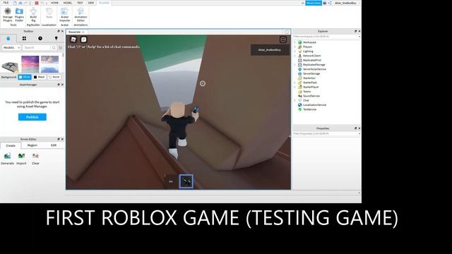 The making of the first roblox game смотреть онлайн