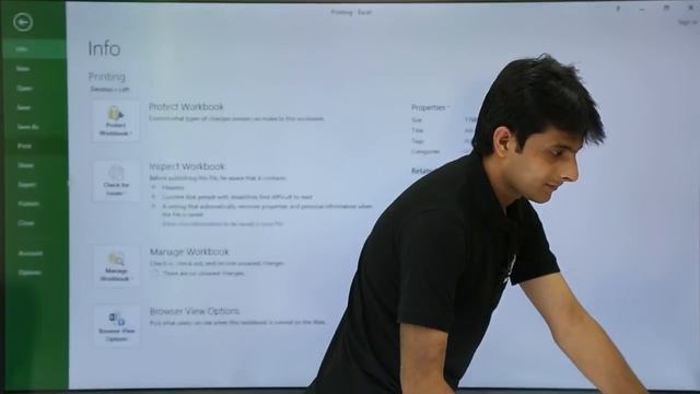 MS Excel - Print Page Setup & Print Data Tips смотреть онлайн