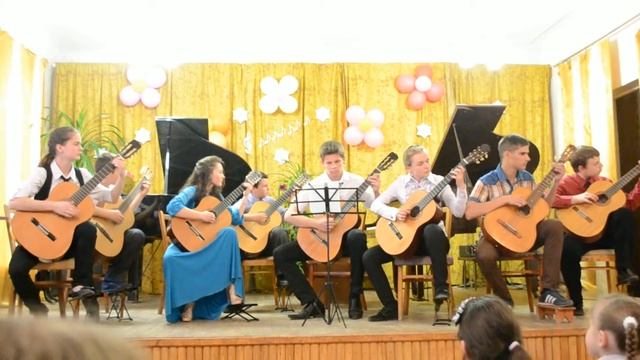 ансамбль гитаристов "Самба Ле-Ле" смотреть онлайн