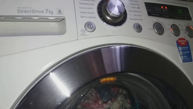 Стиральная машина LG F1281HD полоскание шумит washing machine Cotton Хлопок 60 смотреть онлайн