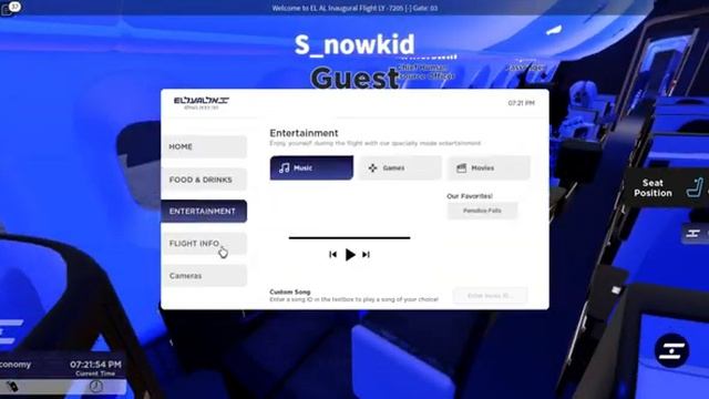 BEST UPCOMING AIRLINE ON ROBLOX? BREATHTAKING! | El Al Flight Review смотреть онлайн