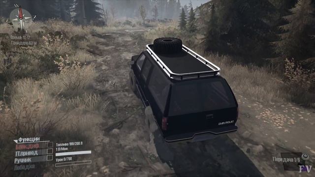 Spintires Mudrunner: Chevrolet Suburban GMT400 [v.03.06.18] смотреть онлайн
